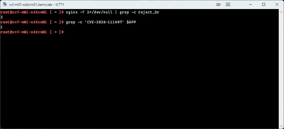 The reject_br count of 2 and the app.js count of 1