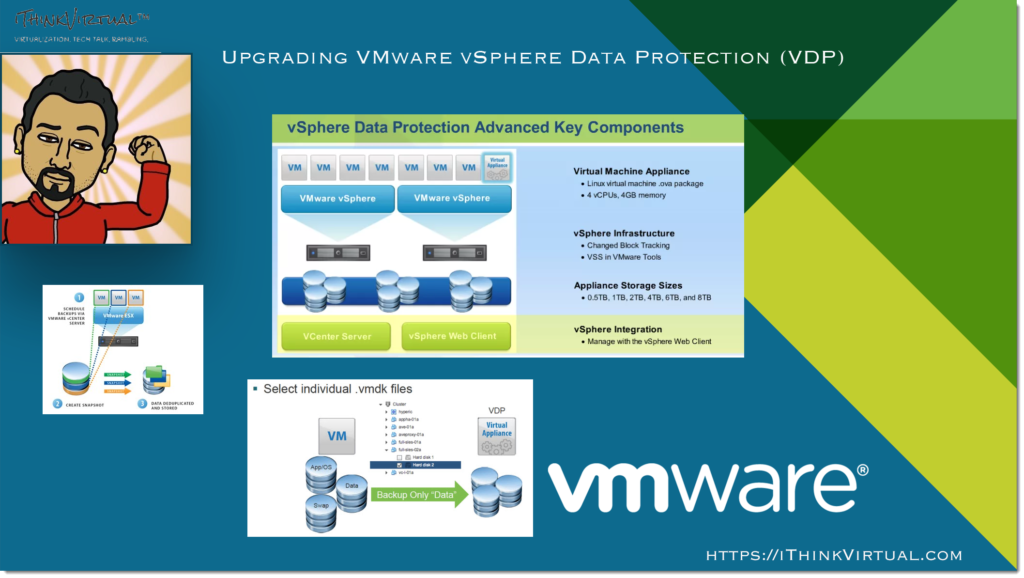 Upgrading VMware vSphere Data Protection (VDP)
